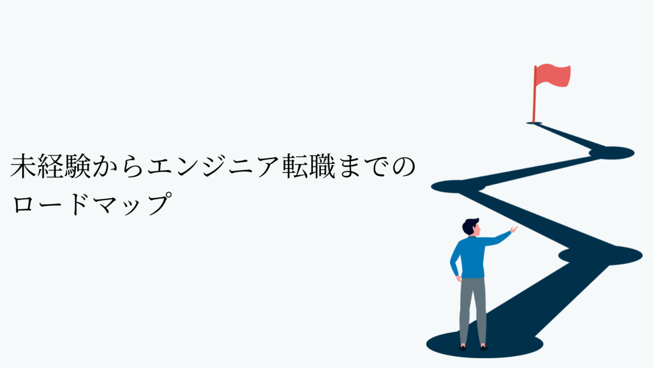 未経験からエンジニア転職までのロードマップ