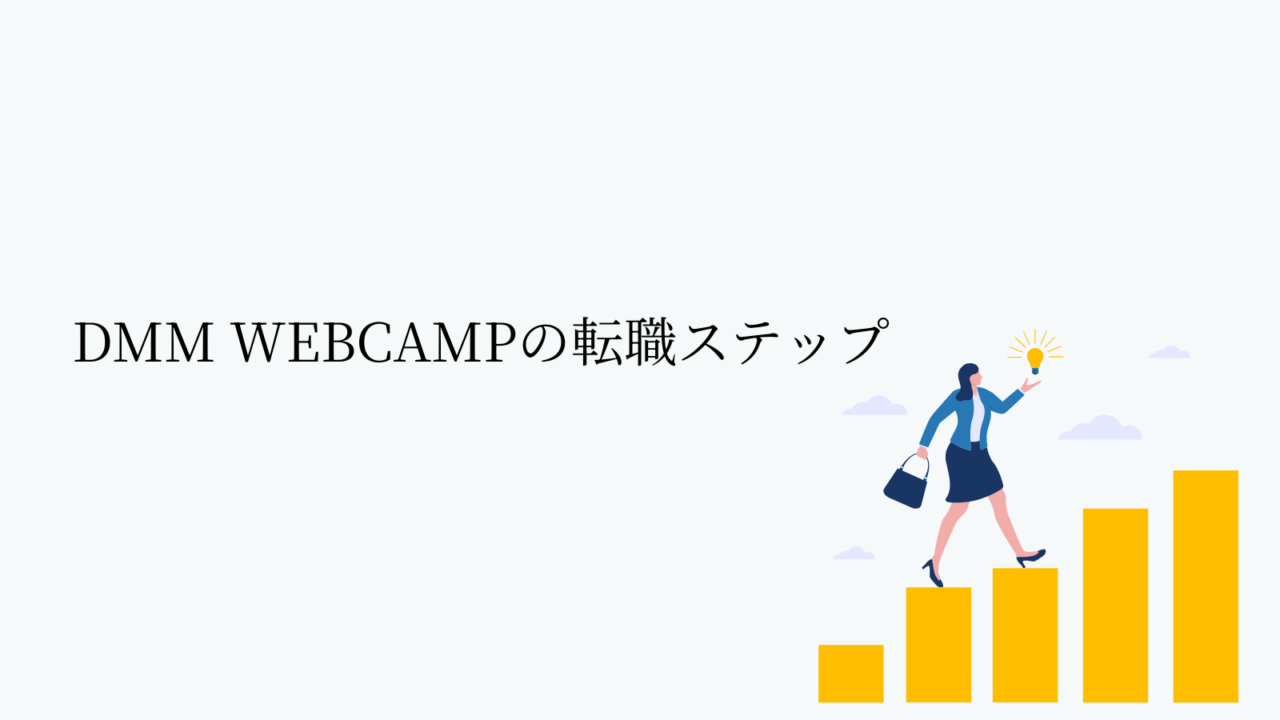 DMM WEBCAMPの転職ステップ