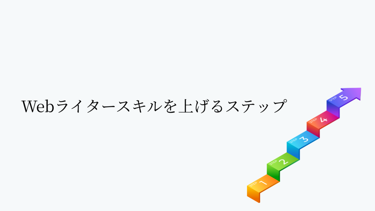 Webライタースキルを上げるステップ